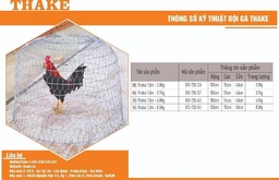 [B10-720-3.7] Bội Thake 1.0m nặng 3.7kg
